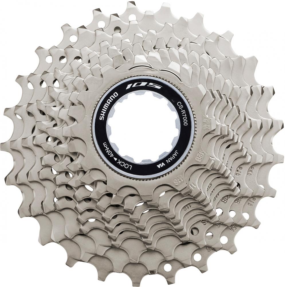 SHIMANO 105 CS-R7000 Kassette 11-fach 12-25 Zähne - Hochwertige Rennrad Fahrradkassette