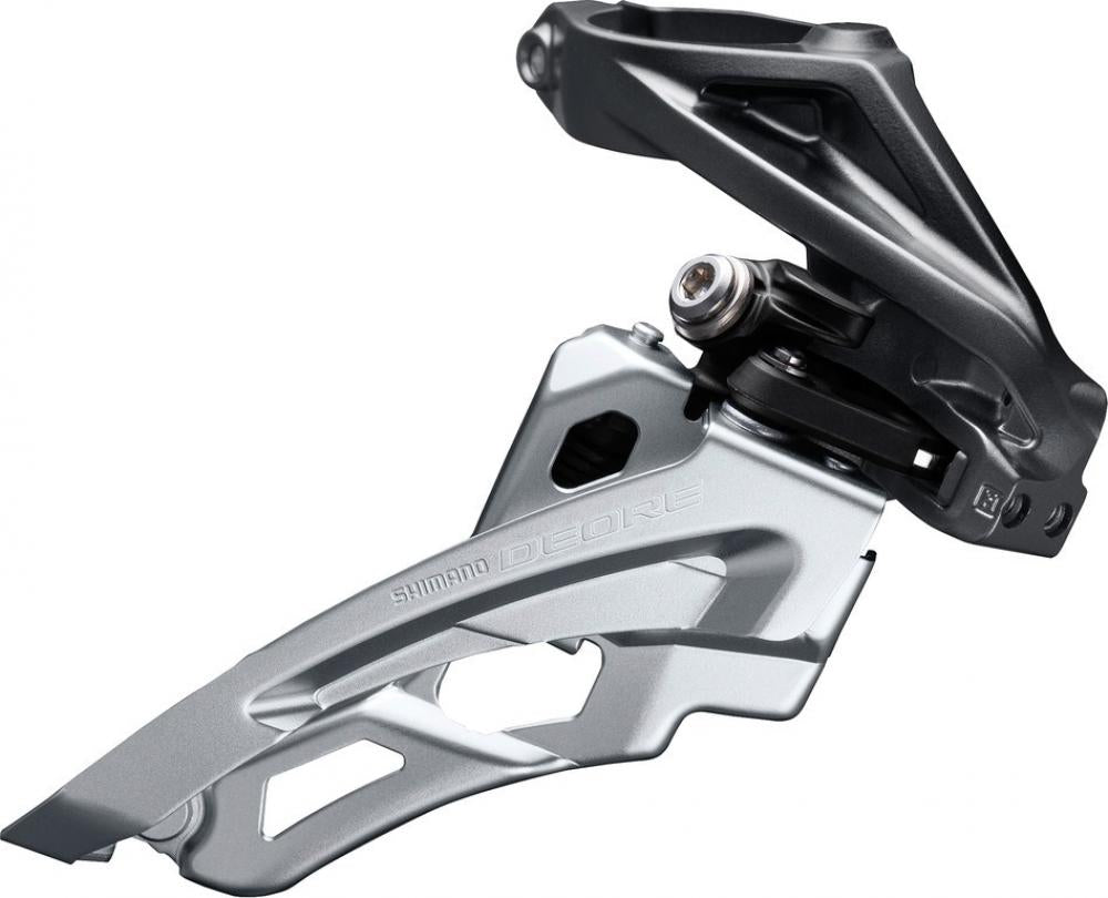 SHIMANO DEORE FD-M6000 Umwerfer 3-fach Schelle hoch Front-Pull - präzise MTB-Schaltperformance