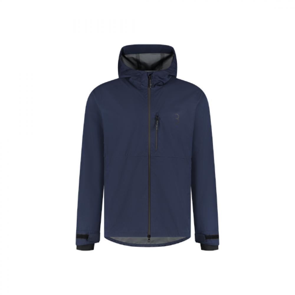 BBB Cycling Regenjacke RainShield explorer S dunkelblau S blau - zuverlässiger Regenschutz fürs Rad