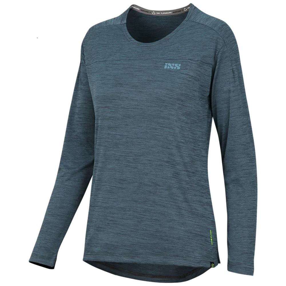 IXS Sports Division iXS Flow X Women longsleeve jersey 36 Ocean - atmungsaktives Trail-Trikot