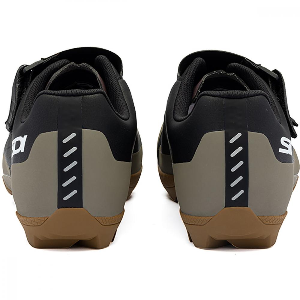 Sidi Asper Gravel Schuh black/black Gr.44 Millenium Fit - GR1NC-Sohle, Microtech, High Security Velcro
