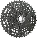 Dunkelgraue SHIMANO LINKGLIDE CS-LG400 10-fach Kassette, 11-43 Zähne für E-Bike und MTB.