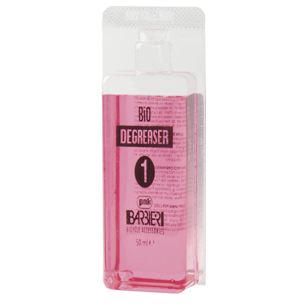 Barbieri Bio Degreaser 50ml Flasche, pinker Reiniger für das Fahrrad Kettenreinigungsgerät Set 300006.