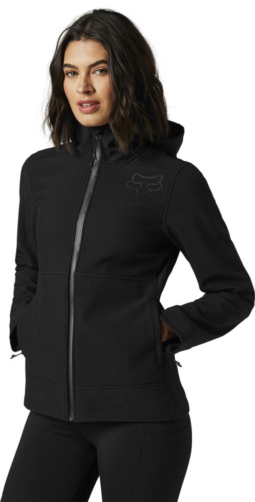Fox wasserdichte Softshell-Pitjacke Black Größe S