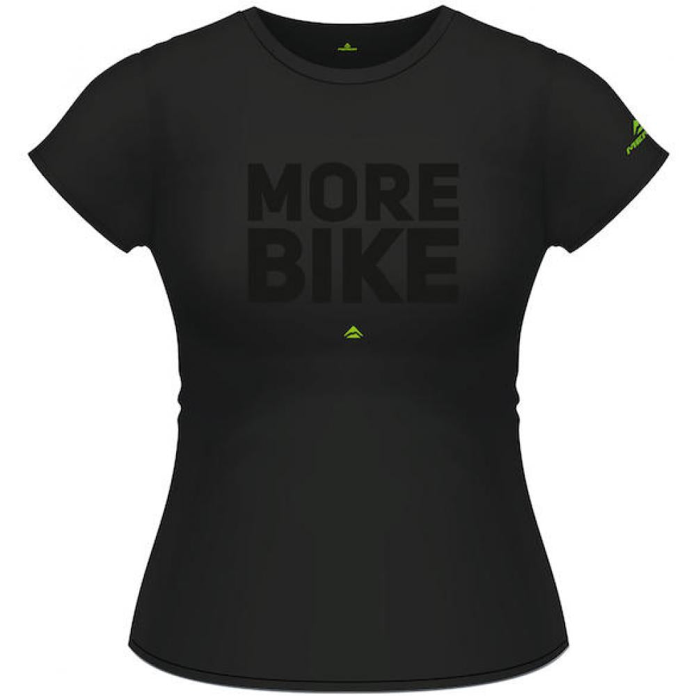 Merida T-Shirt Lady MORE BIKE Edition XS Schwarz - komfortables Damen-Freizeitshirt