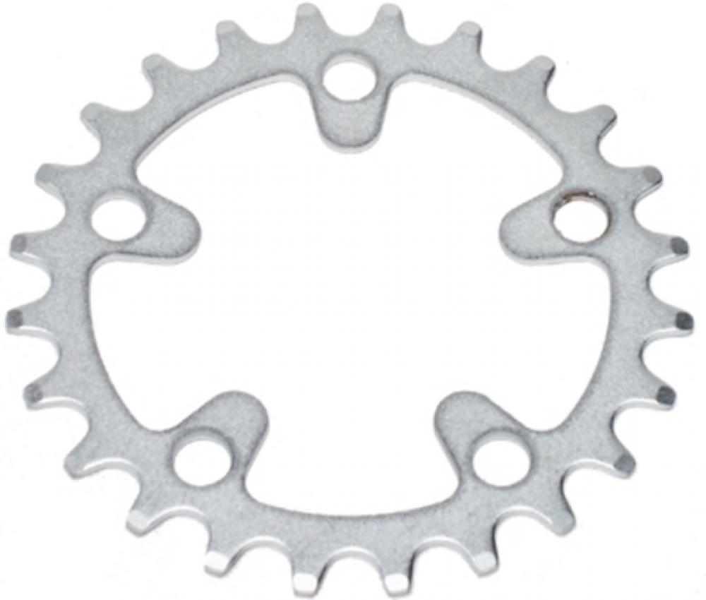 STRONGLIGHT Kettenblatt silber 32 Zähne, 74mm Lochkreis für Fahrradkurbel.
