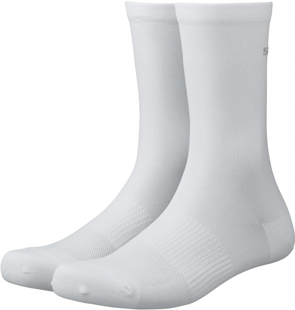 SHIMANO PERFORMANCE SOCKS WHITE Gr. 39-42 WHITE - atmungsaktive Radsocken
