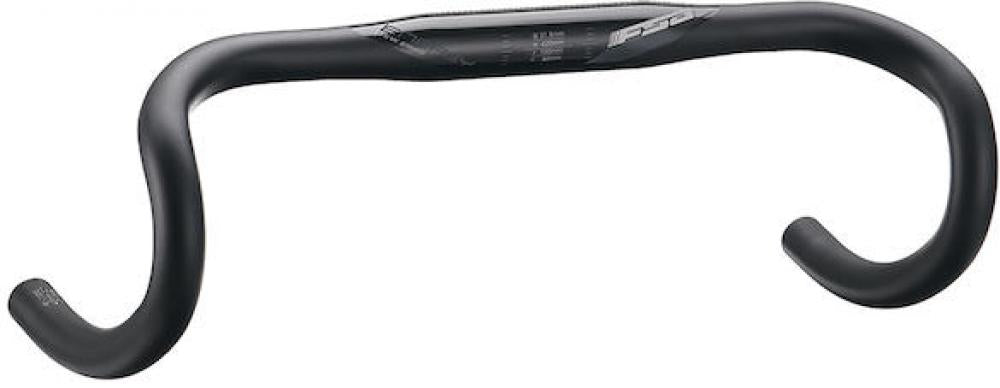 FSA Lenker Energy New Ergo 31,8 x 420 mm Schwarz - steifer Rennradlenker für Sprinter