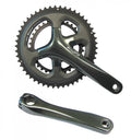 SHIMANO Kurbelgarnitur TIAGRA FC-4700 Kurbelgarnitur - 10-fach, 172,5 mm, 50-34 Zähne, 34 Zähne, Grau