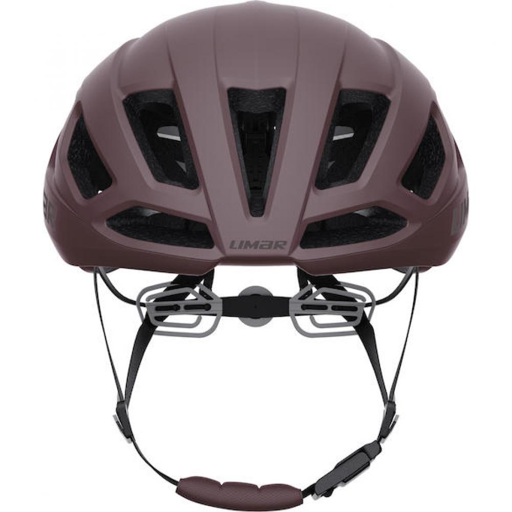 Limar Air Atlas Matt Avana Brown M Braun - aerodynamischer Rennradhelm mit Top-Belüftung