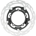TEKTRO Bremsscheibe TR-47 5-Loch 47 Stainless/schwarz - präzise Bremsleistung in moderner Ausführung