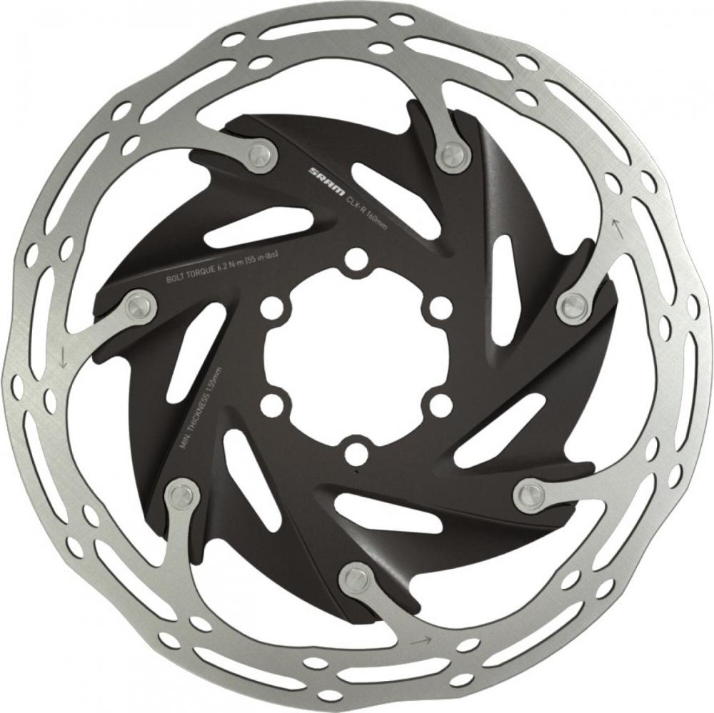 SRAM Centerline XR Rounded 6-Loch 140 mm Bremsscheibe - leise, präzise Bremskontrolle