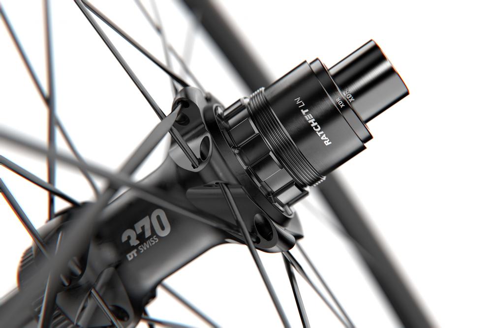 DT Swiss Laufrad P 1800 SPLINE 29" 622 x 23 mm schwarz - leichtes Disc-Rennrad-Laufrad