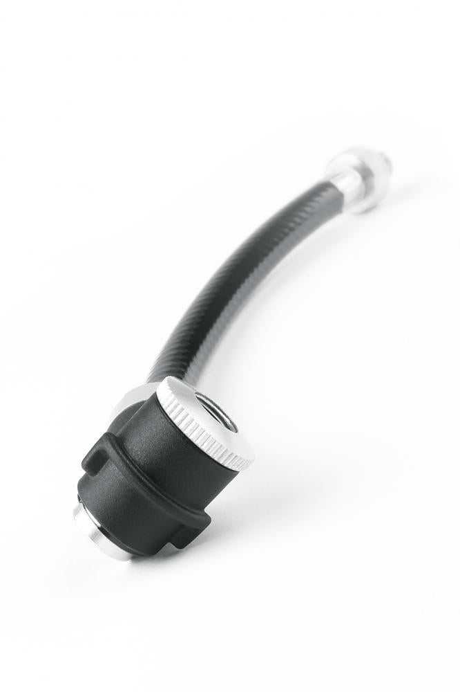 SKS Zipflinger Schlauchadapter für schwer zugängliche Ventile - kompatibel mit SV AV DV ideal für Kinderfahrräder Schubkarren Kinderwagen 175 mm Länge