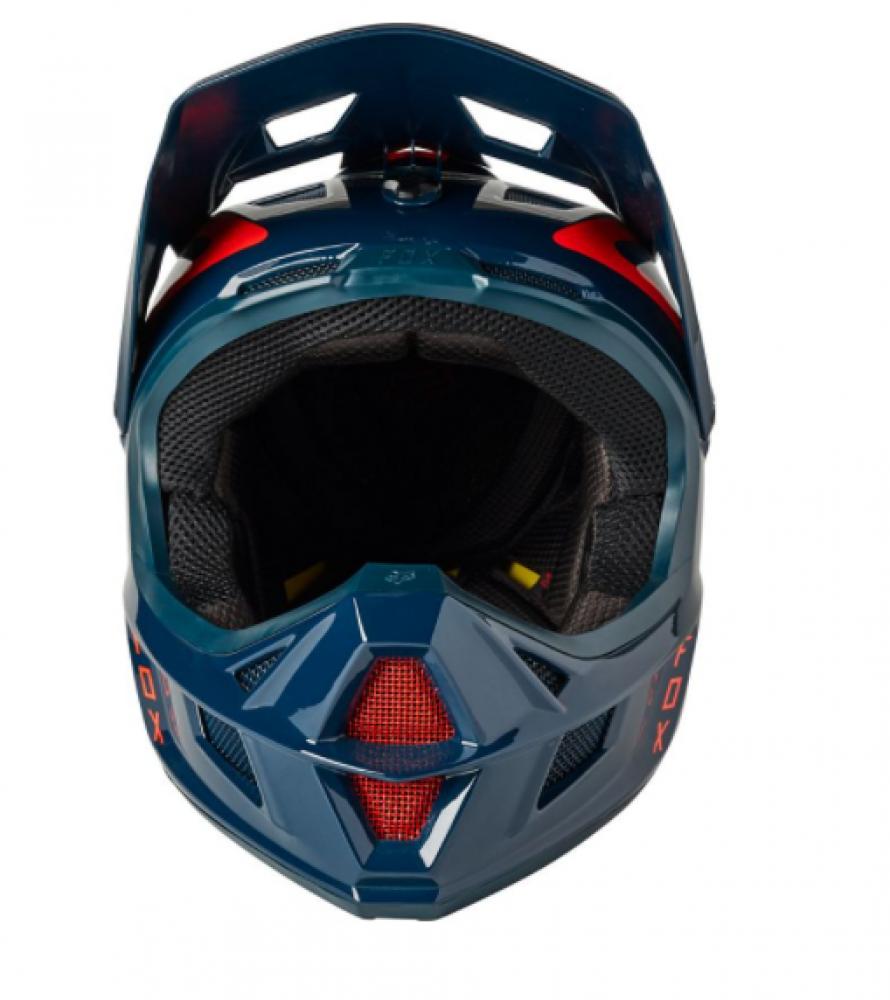 FOX Helm RAMPAGE COMP REPEAT CE CPSC Full Face Schutz Helm dark indigo XL