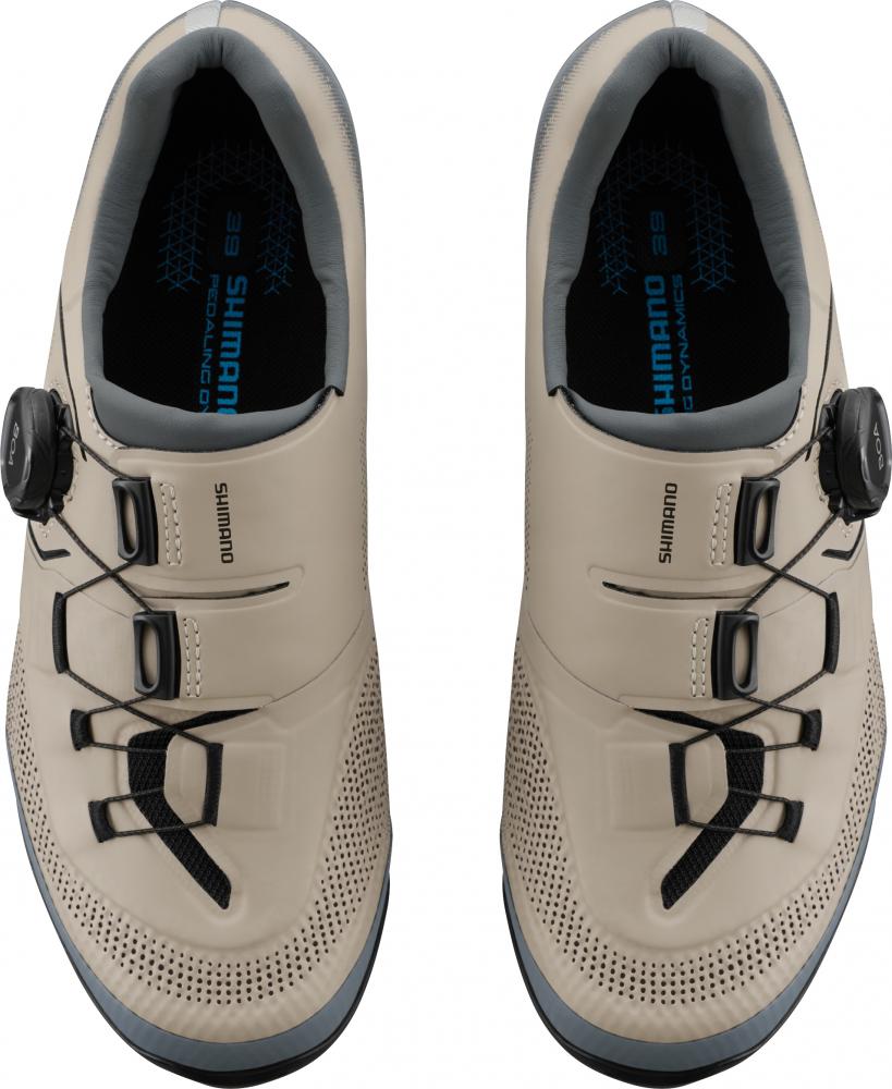 SHIMANO SHIMANO Fahrradschuhe XC503 Damen MTB SPD Fahrradschuhe Beige Größe 38