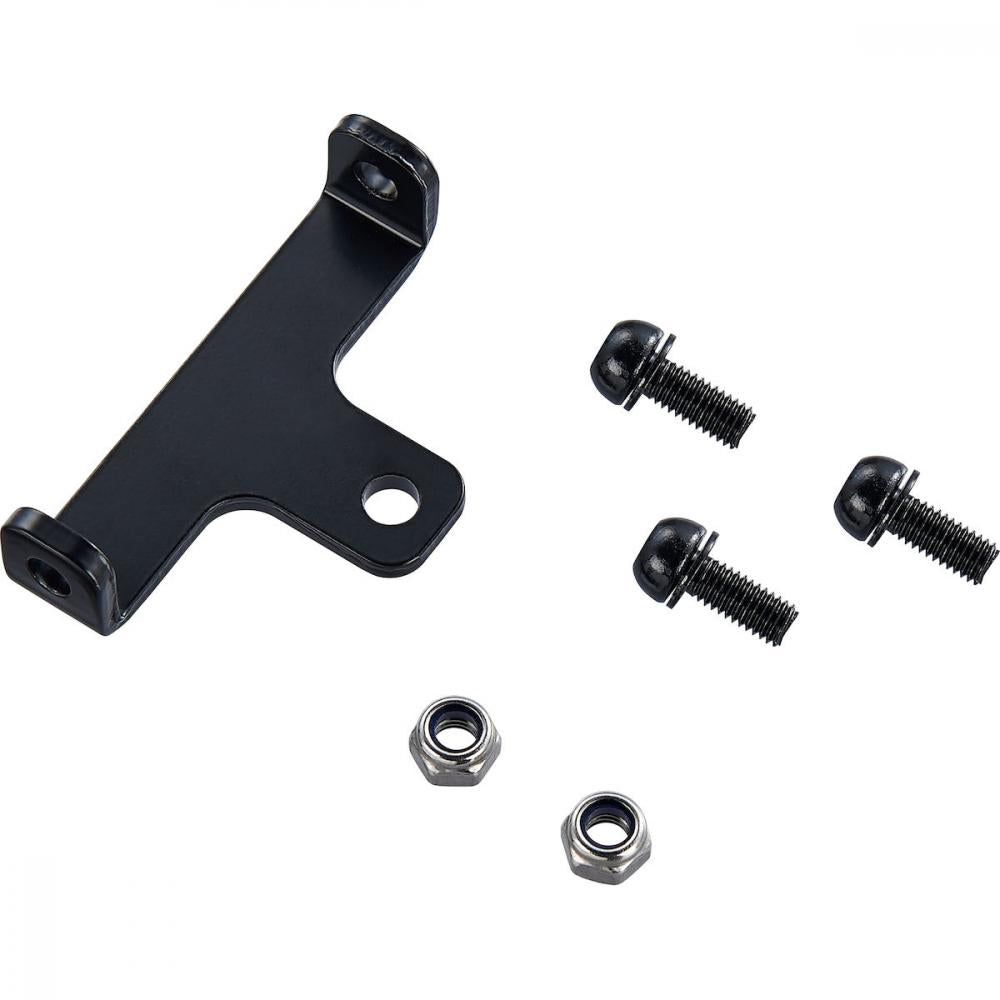 MERIDA Sitzstrebenadapter Gepäckträger Onesize, schwarz, Adapter Sitzstrebenbrücke radial auf axial
