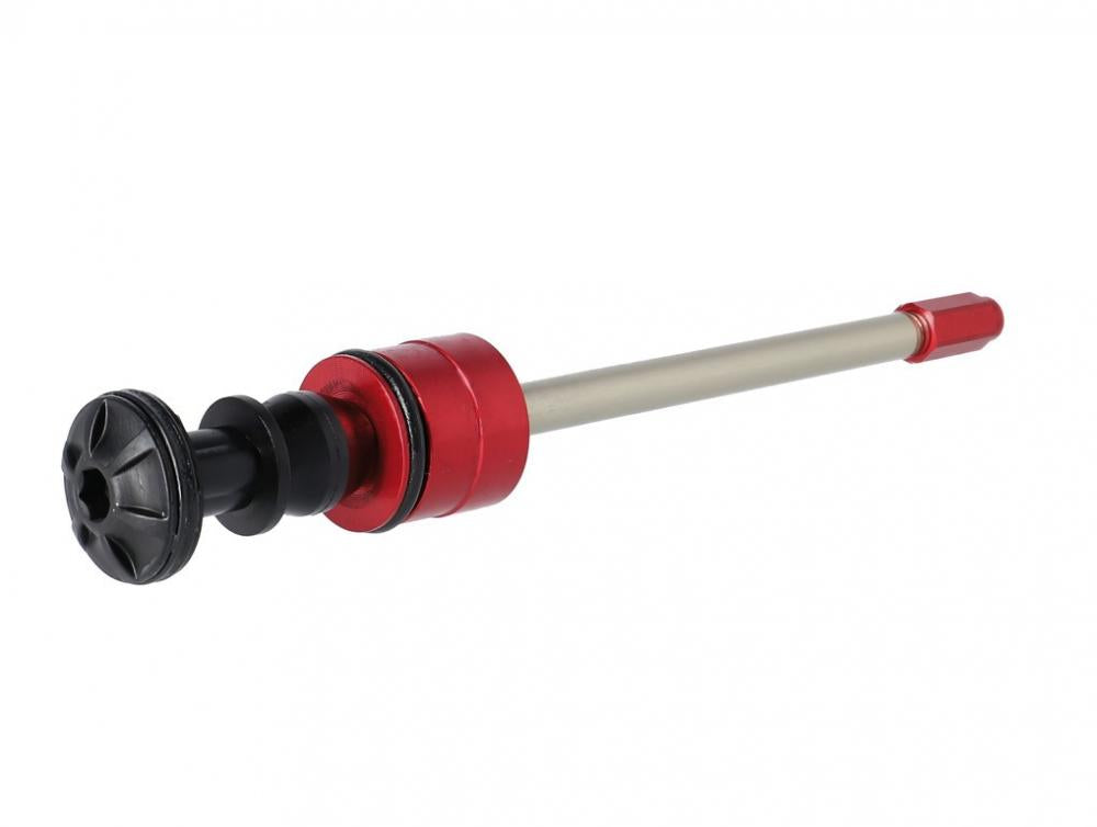 RockShox Air Spring Upgrade Kit DebonAir 120mm Yari A1+ C1, rot-schwarz-silberne Luftfederkomponente.