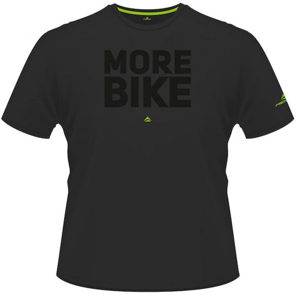 Merida T-Shirt MORE BIKE Edition Herren M Schwarz - komfortables Bike-Freizeitshirt