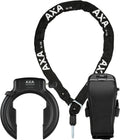 AXA Rahmenschloss Kit Imenso L RETR/ULC 130 L - Hochsicheres Fahrradschloss-Set in aktueller Generation
