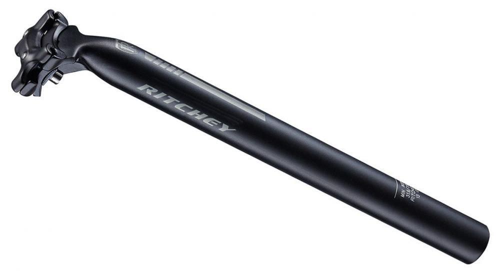 Ritchey Comp 2-bolt Sattelstütze schwarz, 27.0x350mm, 25mm Offset, für 7x7mm Streben.