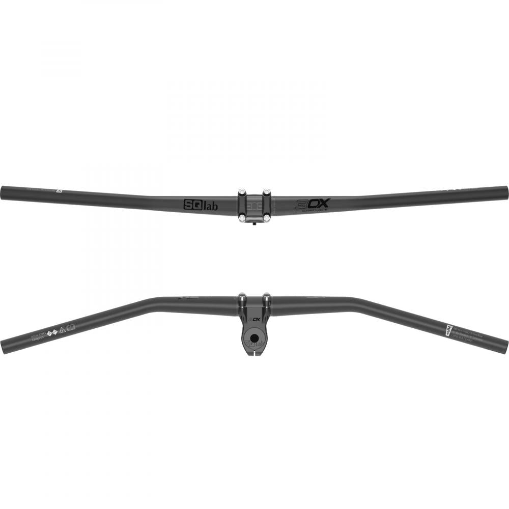 SQlab Lenker 3OX Carbon 16° low Ø 31 - 8 mm 780 mm Rise 15 mm 16° schwarz - 31.8 mm