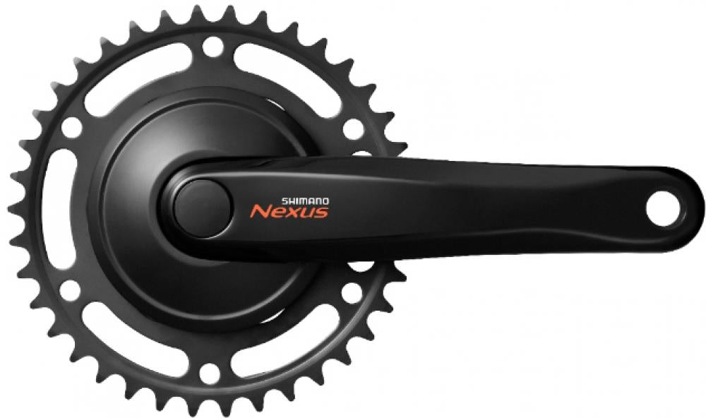 SHIMANO Kurbelgarnitur NEXUS FC-C6000 - 38 Zähne, schwarz