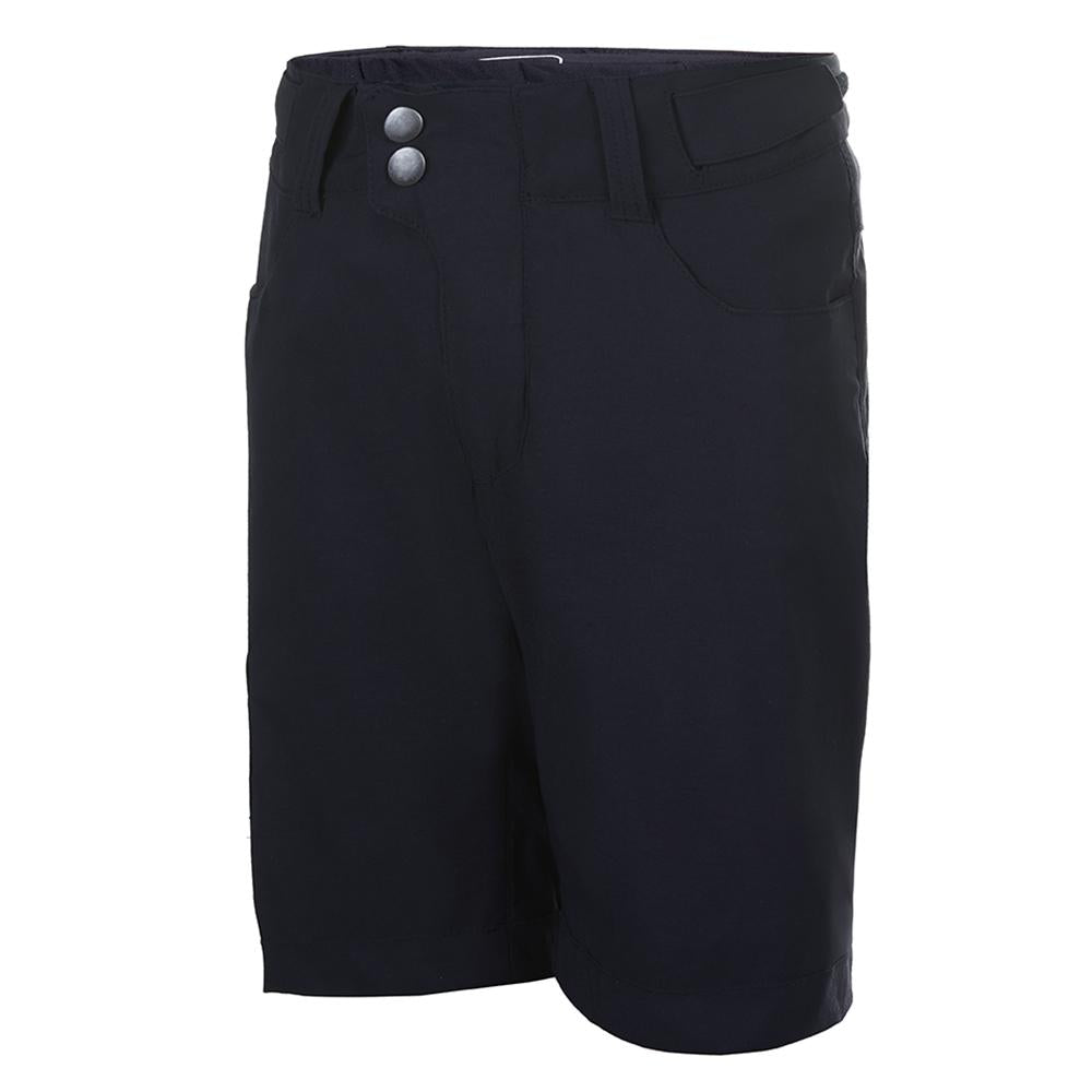 CHIBA Baggy Pants Kids - Radhose mit Innenhose, schwarz, S