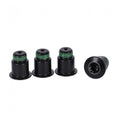 SRAM CRANK CHAINRING BOLT KIT 4-ARM FORCE D1 Aluminium schwarz 2-fach 94/107 - sichere Kettenblattbefestigung