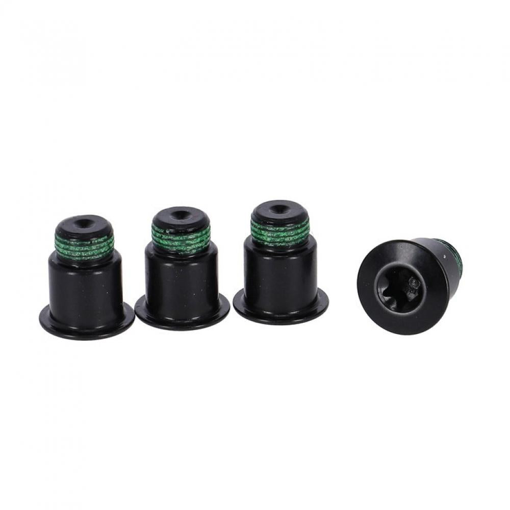SRAM CRANK CHAINRING BOLT KIT 4-ARM FORCE D1 Aluminium schwarz 2-fach 94/107 - sichere Kettenblattbefestigung