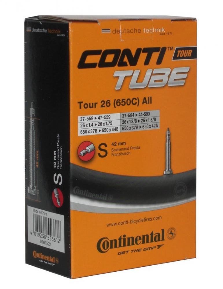 25 x Schlauch Continental Conti Tube Tour 26 26x1 1/8-1.75 SV 42mm