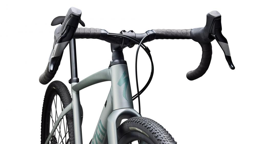 Specialized Diverge E5 Comp Gravel Bike - Shadow Silver/Fjord Metal - Rahmengröße 54 cm - Gravelbike