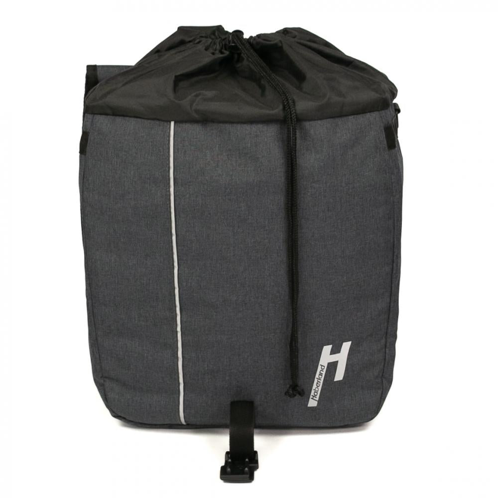 Haberland Einzeltasche 18l Street Work anthrazit - praktische City- & Pendler-Gepäckträgertasche
