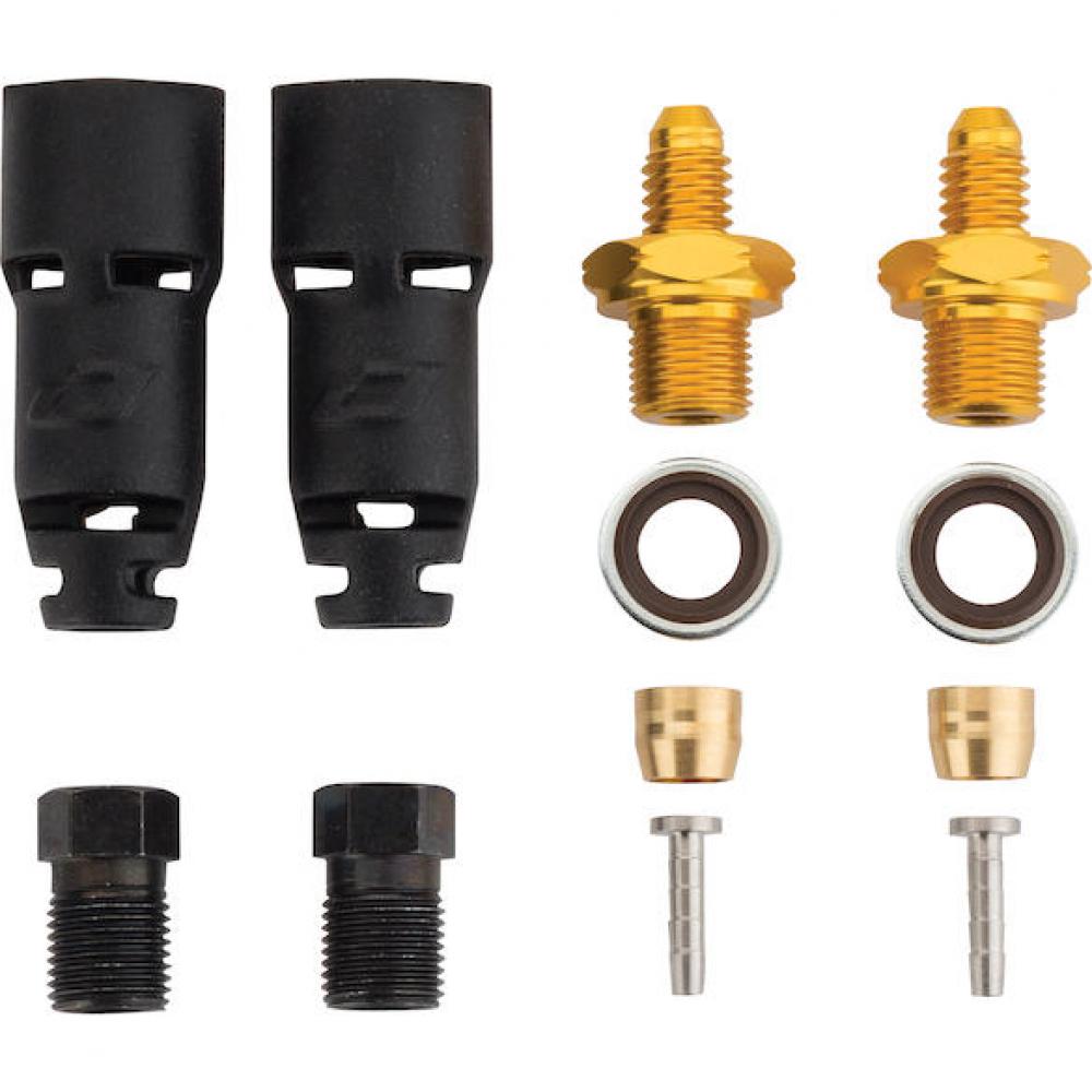 Jagwire Quick-Fit Adapter HFA310 für Shimano - Zuverlässiges Anschlusssystem für Hydraulikbremsen