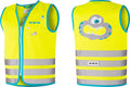 Wowow Sicherheitsweste Crazy Monster Jacket für Kinder Größe L gelb