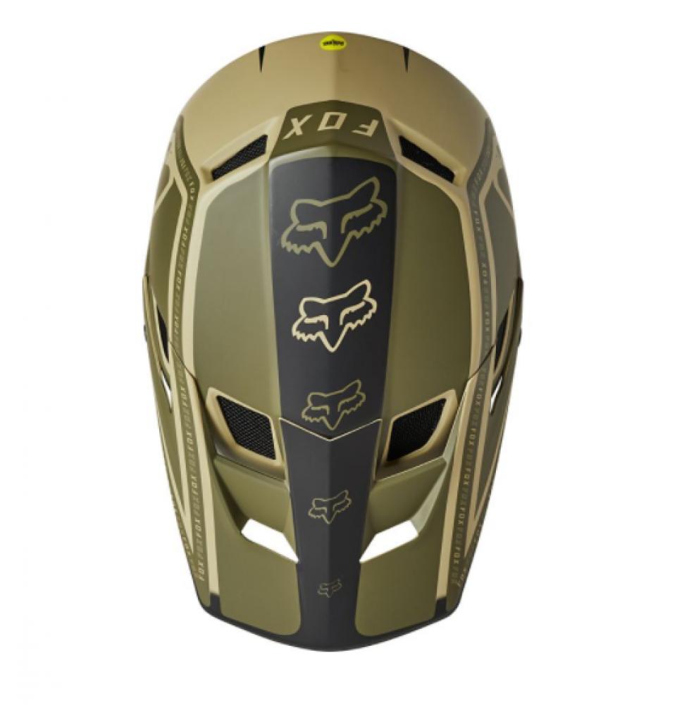 FOX Helm RAMPAGE COMP CALI CE CPSC Full Face Schutz Helm beige XS