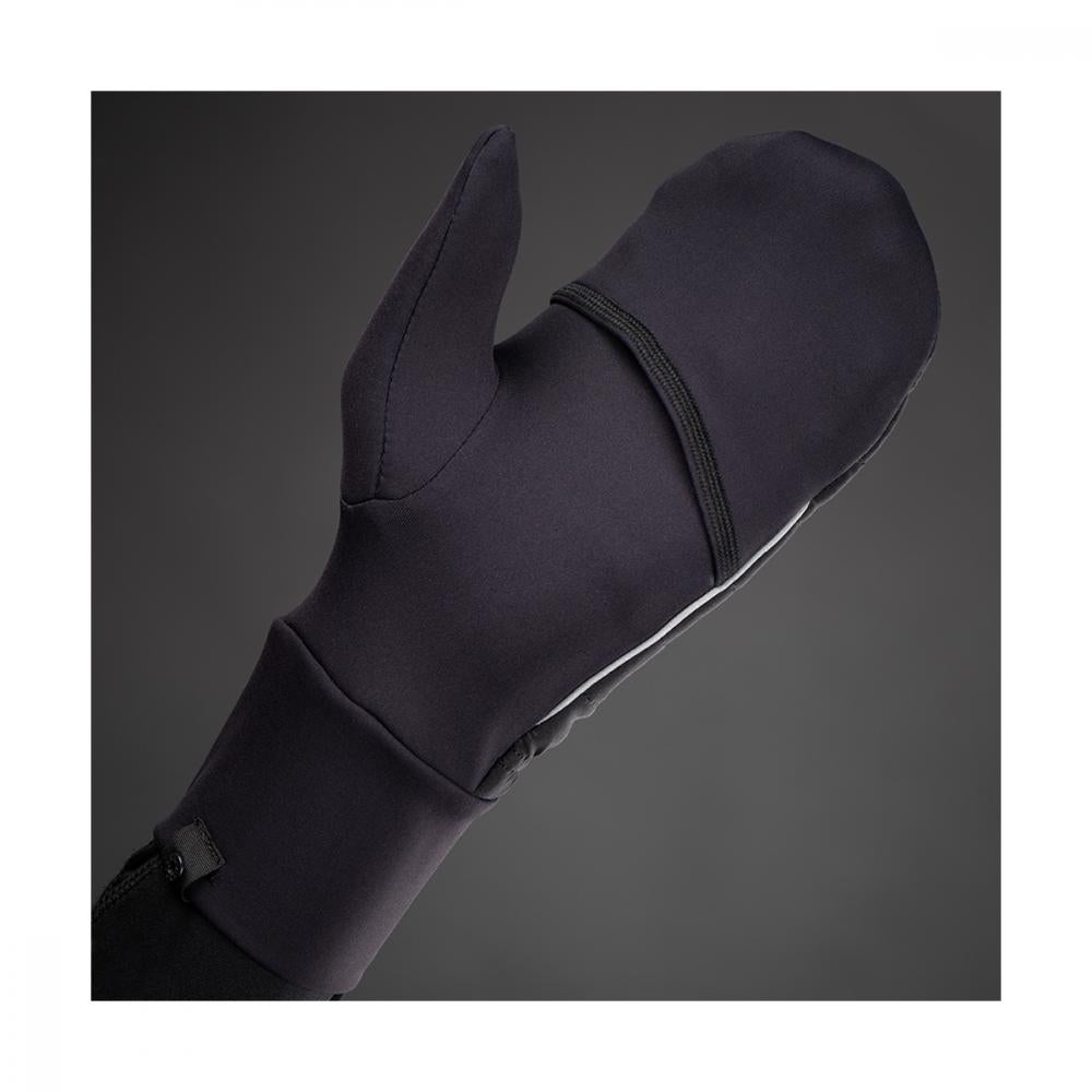 CHIBA Overflap - Radhandschuhe L schwarz, Primaloft Gold, warm & winddicht
