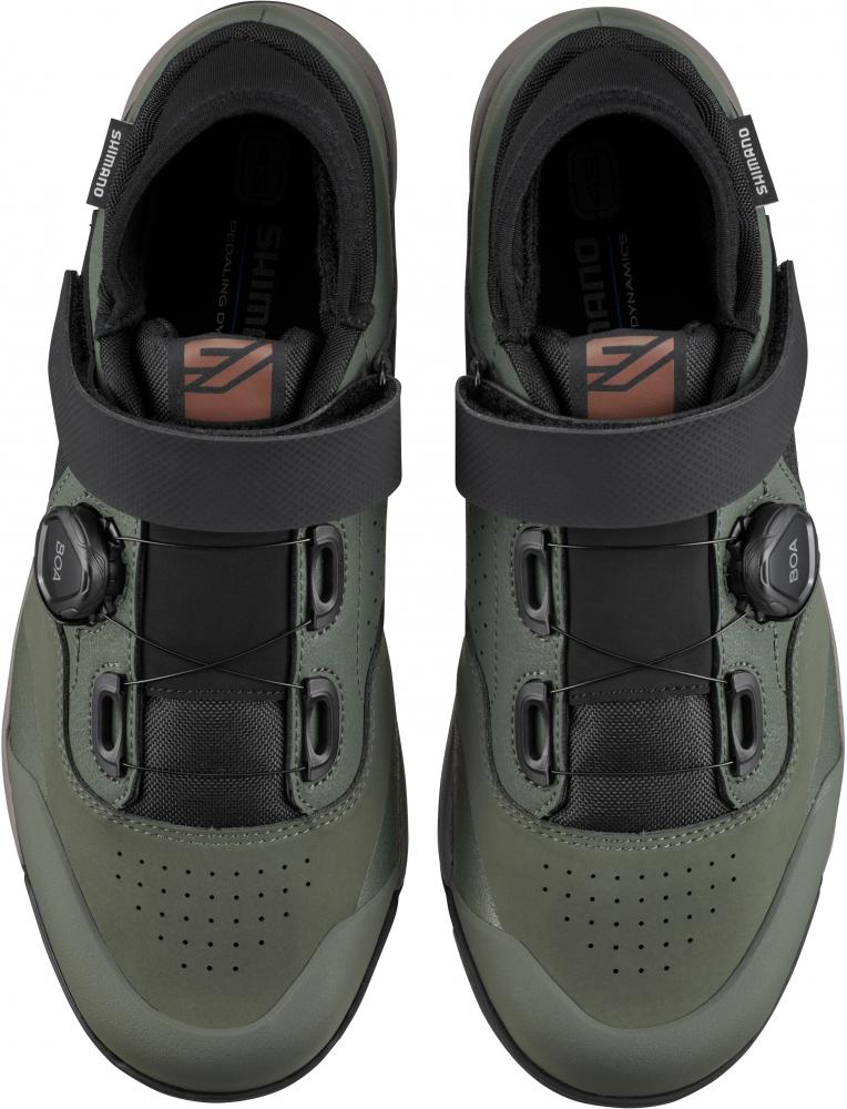 SHIMANO Fahrradschuhe GE900 MTB SPD Schuhe - Herren/Damen, Größe 39, Grün