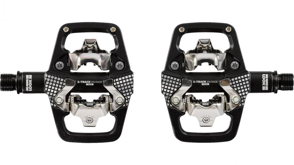 LOOK X-Track EN-Rage+ Trail-/Enduro Klickpedal schwarz - 67 mm Plattform, 664 cm², geschmiedetes Aluminium, SPD kompatibel