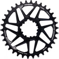 CONTEC Kettenblatt "C.Drive DMS"nDirect Mount, 11-/12-fach, Narrow-Wide-Zahnprofil, 3mm Offset, Aluminium 7075, schwarznSB-verpackt, passend für SRAM Boost (52mm Kettenlinie), 34 Zähne