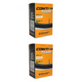 2x Continental MTB 27.5" Schlauch 27.5x1.75-2.4 AV 40mm Pannensicherer Butyl-Schlauch für 27,5"-Mountainbikes mit Autoventil, geeignet für Reifenbreiten von 1,75" bis 2,4"