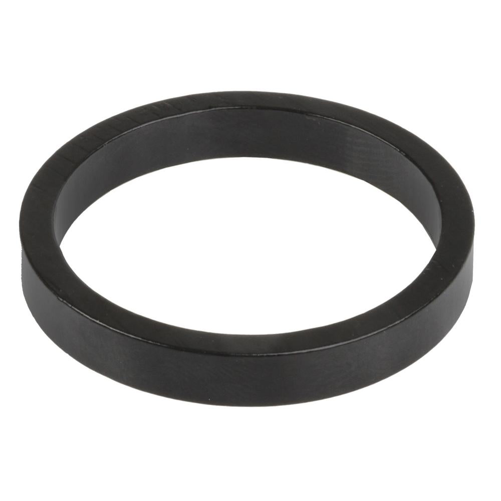 M-WAVE Distanzringset für AHEAD-Steuersatz 1 1/8 Zoll Aluminium-Spacer in Schwarz