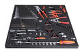 Unior Werkzeugset SOS Drehmoment + Zange rot 68teilig SET4-2600AC-US