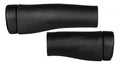 Herrmans Clik Fahrrad Lenkergriffe, schwarz, Paar, 123/90mm, Ø 22mm, ergonomisch geformt.