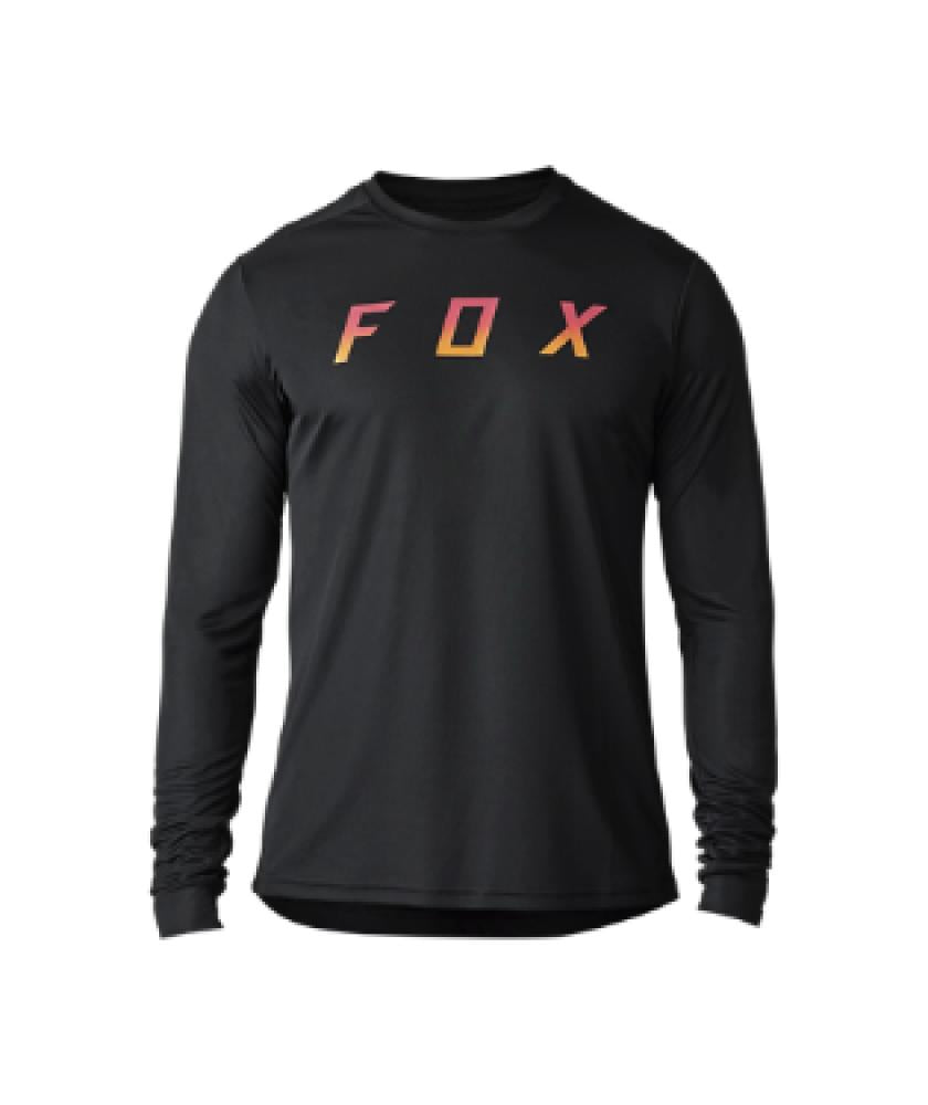 FOX Jerseys RANGER LS JERSEY DOSE Black Größe S