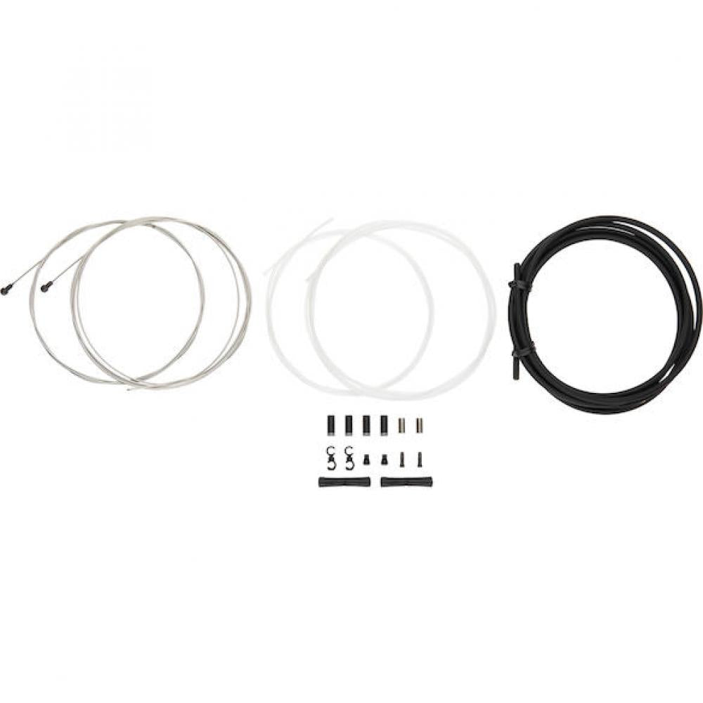 Jagwire Bremszugset Road Elite Sealed Standardlänge Stealth Black - maximale Brems-Performance