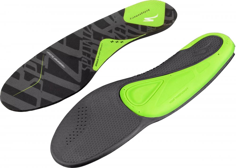 Specialized BG SL Footbed +++ Einlegesohle Gr. 36-37 Green - Ergonomische Einlegesohle für Radsportschuhe - BG FITTING