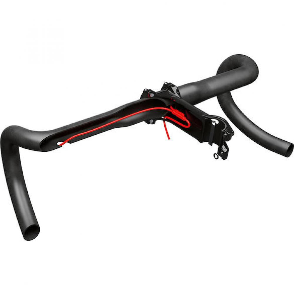 FSA Lenker SL-K Road Compact 31,8 x 440 mm Schwarz - leichter Carbon-Rennradlenker