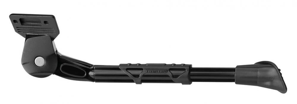 Ursus Hinterbauständer King Rear, schwarz, 26-28 Zoll, 40mm Lochabstand, Fahrrad-Seitenständer.
