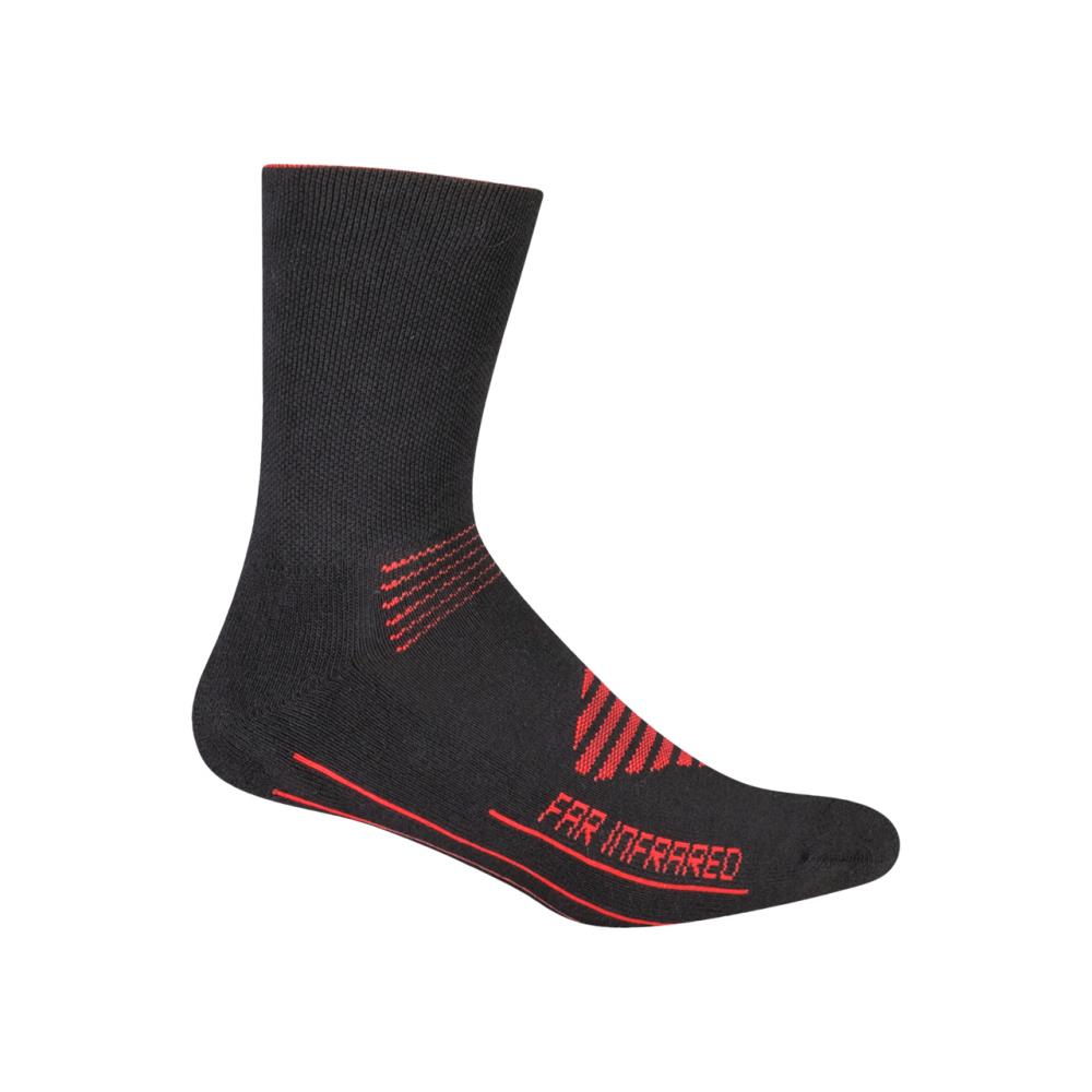 BBB Cycling BBB Socken FIRFeet 35/38 schwarz/rot Größe 35 schwarz - warme Radsocken mit FIR-Technologie